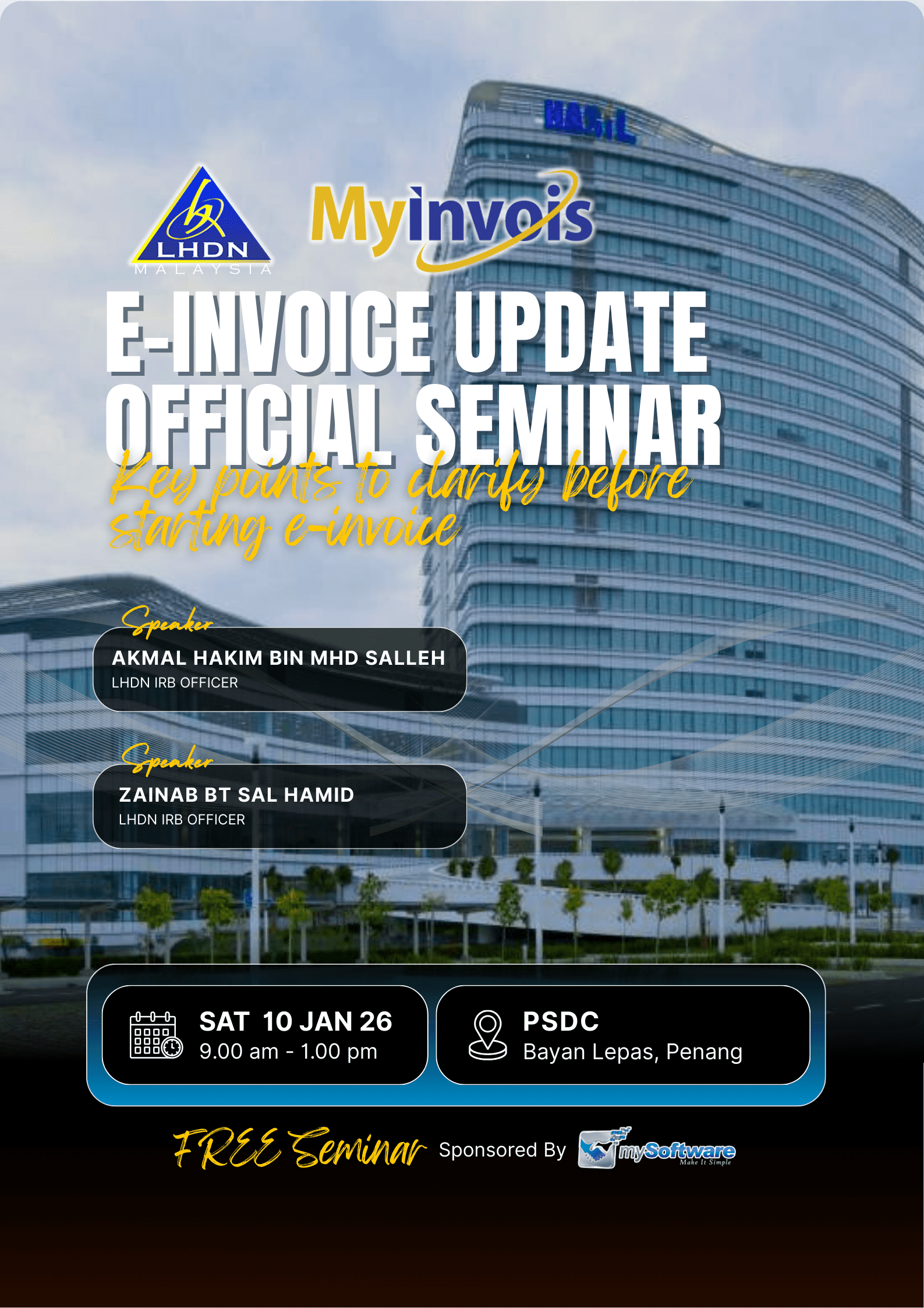 Event E-Invoice_Poster